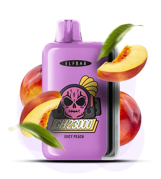 Elfbar_GH23000_JuicyPeach Одноразка Elf Bar GH 23000 Соковитий персик