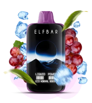 Одноразка Elf Bar Moon Night 40000 Виноград з льодом