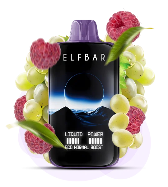 Elfbar_MoonNight_40000_GrapeRaspberry Одноразка Elf Bar Moon Night 40000 Виноград Малина