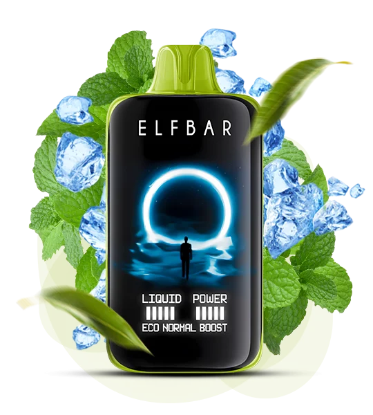 Elfbar_MoonNight_40000_MiamiMint Одноразка Elf Bar Moon Night 40000 М'ята