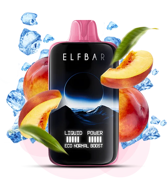 Elfbar_MoonNight_40000_PeachIce Одноразка Elf Bar Moon Night 40000 Персик з льодом