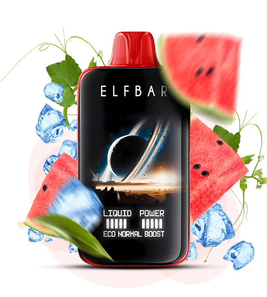 Elfbar_MoonNight_40000_WatermelonIce Одноразка Elf Bar Moon Night 40000 Кавун з льодом