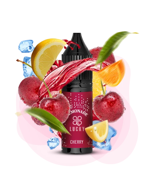 Lucky_liquid_15ml_CherryLemonade Рідина для под системи Lucky Вишня Лимонад