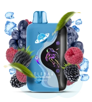 Одноразка Elf Bar GH33000 Pro Блакитна малина з льодом
