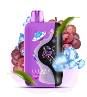Одноразка Elf Bar GH33000 Pro Виноград Лід