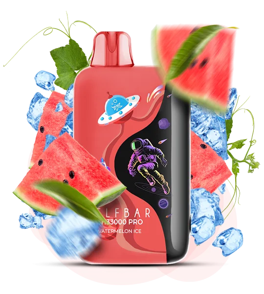Elfbar_GH33000_Pro_WatermelonIce Одноразка Elf Bar GH33000 Pro Кавун Лід