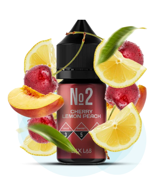 Elix Crystal_30ml_CherryLemonPeach Рідина Elix Crystal Cherry Lemon Peach 30 мл - Зображення 1