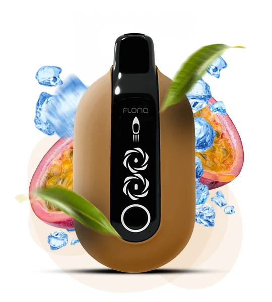 Flonq_Ultra_20000_PassionFruitIcy Одноразова Pod-система Flonq Ultra 20000 Passion Fruit Icy - Зображення 1