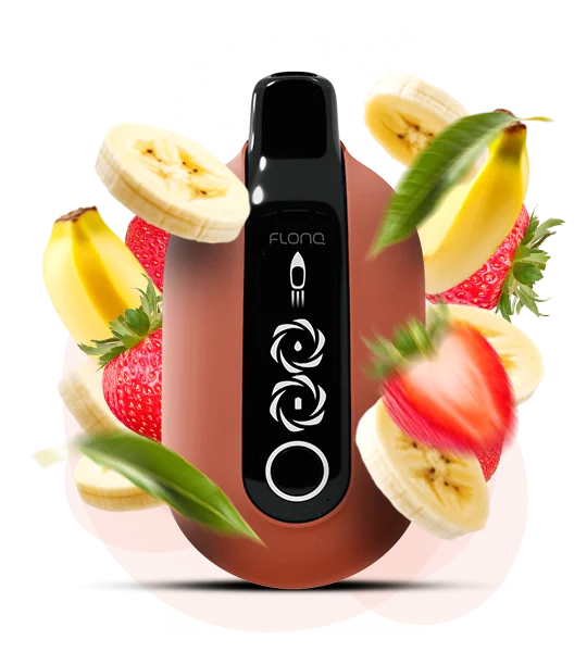 Flonq_Ultra_20000_StrawberryBanana Одноразова Pod-система Flonq Ultra 20000 Strawberry Banana - Зображення 1