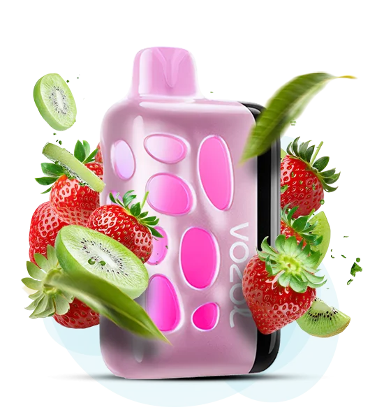 Vozol_Rave40000_StrawberryKiwi Одноразова Pod-система Vozol Rave 40000 Strawberry Kiwi - Зображення 1