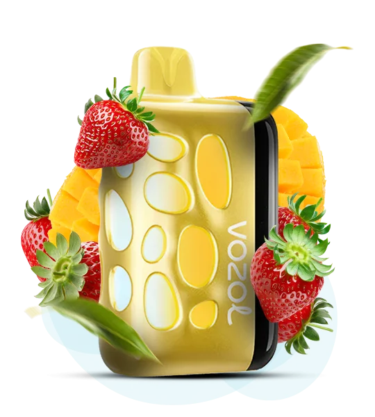 Vozol_Rave40000_StrawberryMango Одноразова Pod-система Vozol Rave 40000 Strawberry Mango - Зображення 1