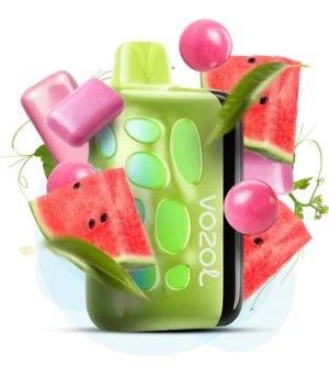 Одноразова Pod-система Vozol Rave 40000 Watermelon Bubble Gum