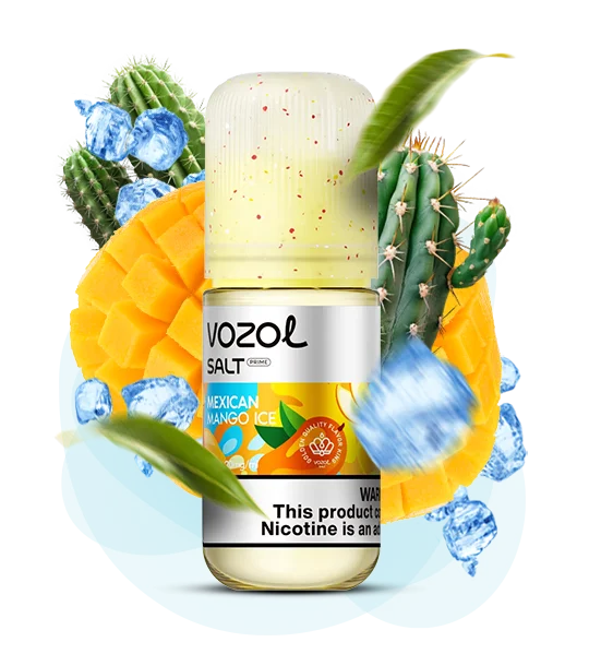 Vozol_Salt_Prime_30ml_MexicanMangoIce Рідина Vozol Prime Mexican Mango Ice 30мл - Зображення 1