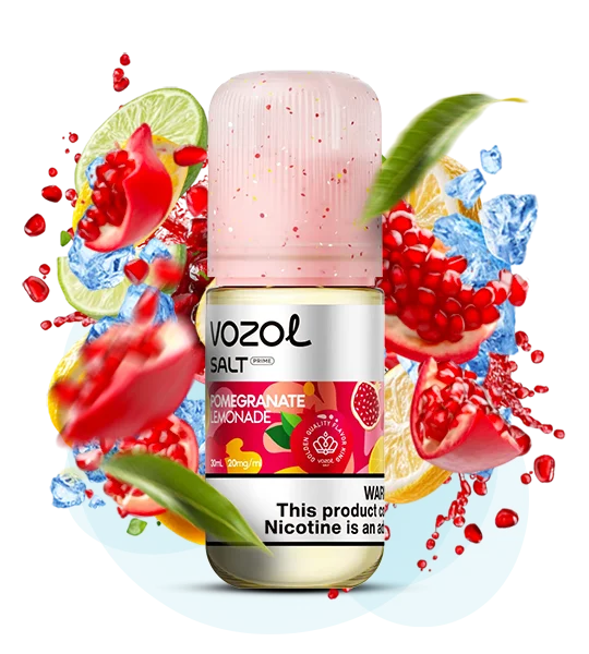 Vozol_Salt_Prime_30ml_PomegranateLemonade Рідина Vozol Prime Pomegranate Lemonade 30мл - Зображення 1