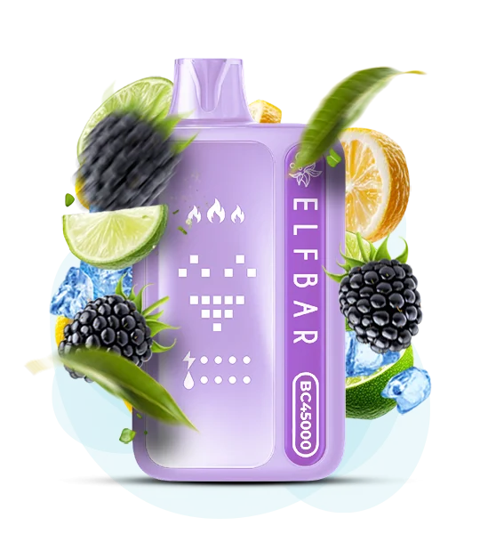 ElfBar_BC45000_BlackberryLemonade Одноразова Pod-система Elf Bar BC 45000 Blackberry Lemonade - Зображення 1