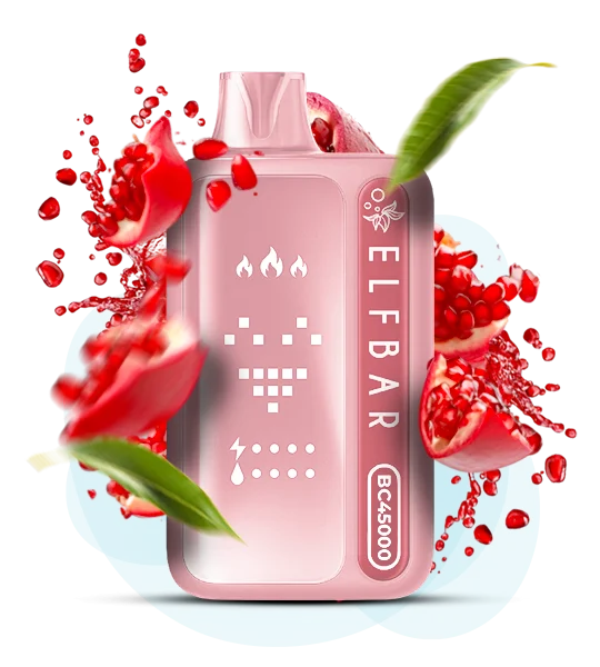ElfBar_BC45000_PomegranateBrust Одноразова Pod-система Elf Bar BC 45000 Pomegranate Burst - Зображення 1
