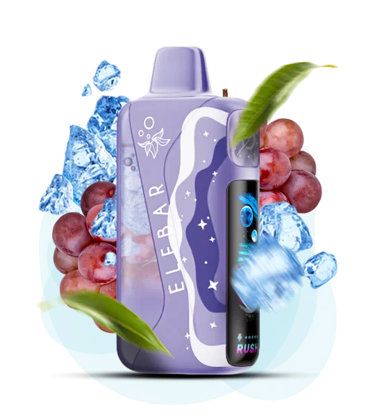 Elfbar_LushKingPro_40000_BlackGrapeIce Одноразова Pod-система Elf Bar Lush King Pro 40000 Black Grape Ice - Зображення 1