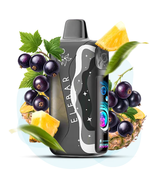 Elfbar_LushKingPro_40000_BlackcurrantPineapple Одноразова Pod-система Elf Bar Lush King Pro 40000 Black Currant Pineapple - Зображення 1