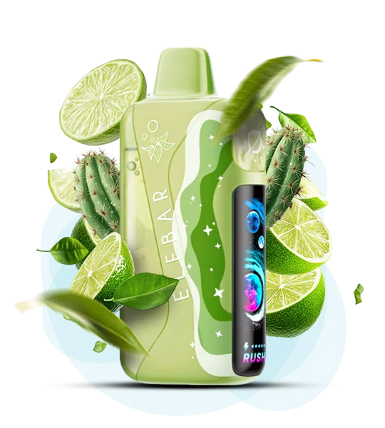 Elfbar_LushKingPro_40000_CactusLime Одноразова Pod-система Elf Bar Lush King Pro 40000 Cactus Lime - Зображення 1