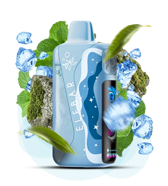 Elfbar_LushKingPro_40000_MountainMint Одноразова Pod-система Elf Bar Lush King Pro 40000 Mountain Mint - Зображення 1