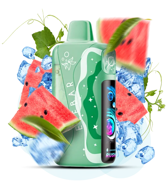 Elfbar_LushKingPro_40000_WatermelonIce Одноразова Pod-система Elf Bar Lush King Pro 40000 Watermelon Ice - Зображення 1