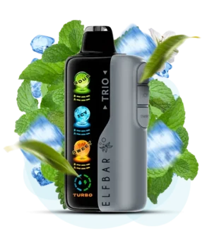 Одноразова Pod-система Elf Bar Trio 40000 Cool Menthol