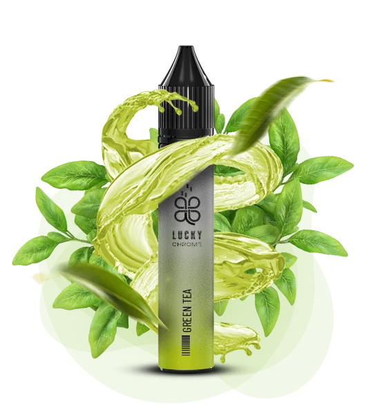 Lucky_Chrome_30ml_Green tea Рідина Lucky Chrome Green Tea 30 мл/ 50мг - Зображення 1