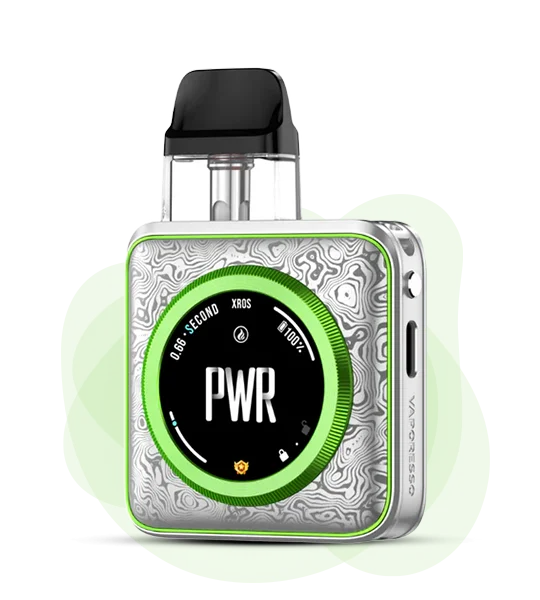Vaporesso_XROS5_Nano_Damascus Silver Pod-система Vaporesso XROS 5 Nano Damascus Silver - Зображення 1
