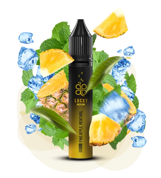Lucky_Sour_30ml_PineappleMenthol Рідина Lucky Sour Pineapple Menthol 30 мл/ 50мг - Зображення 1