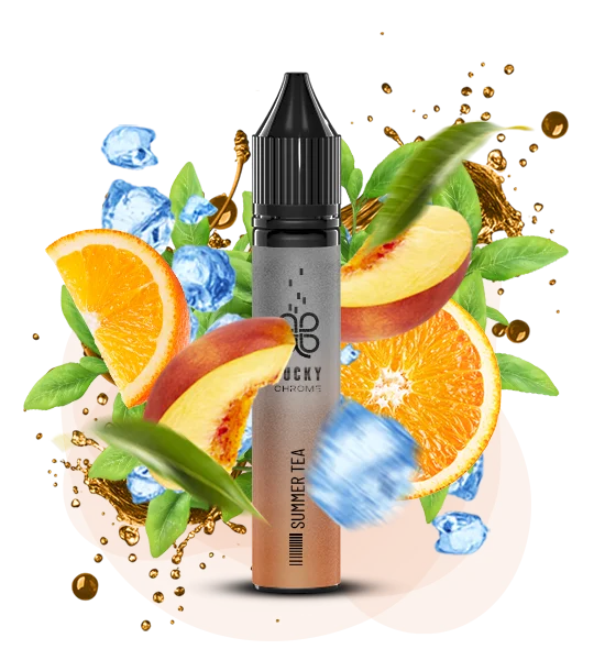 Lucky_Chrome_30ml_SummerTea Рідина Lucky Chrome Summer Tea 30 мл/ 50мг - Зображення 1