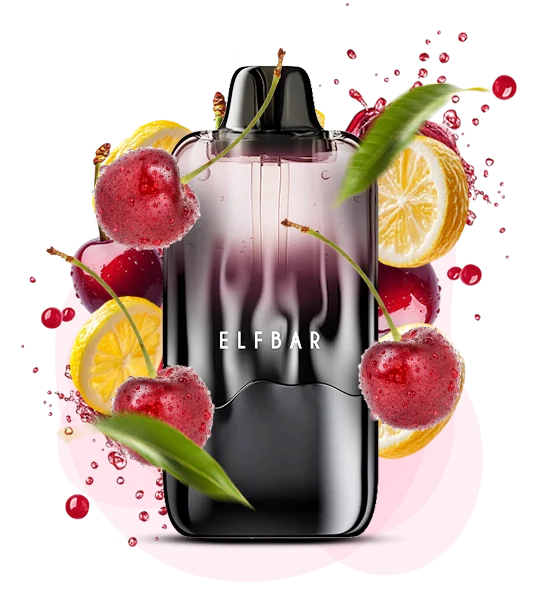 Elfbar_Duke_30000_Cherry Lemon Одноразова Pod-система Elf Bar Duke 30000 Cherry Lemon - Зображення 1